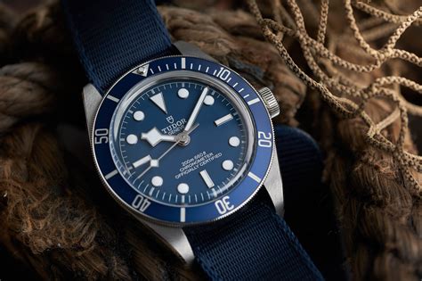 tudor bb58 blue nato|tudor black bay 58 thickness.